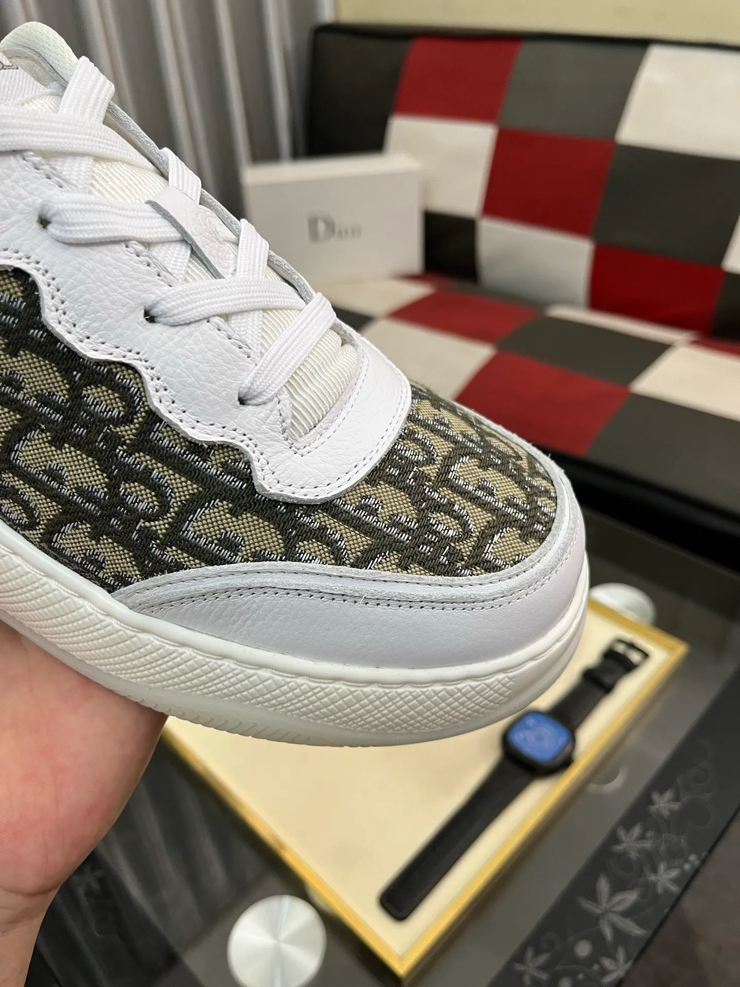 Men's Men's Shoes 💰440⌚️⌚️《DIOR*》The latest and most popular casual shoes, top brand [seduce] luxury~purchasing agent, top~quality. [Strong] The upper is made of imported breathable cowhide with material ➕ breathable sheepskin feet (•) and fine workmanship. Original stylish and stylish soft rubber wear-resistant outsole, light and comfortable on the foot, size: 38-444️⃣colors available